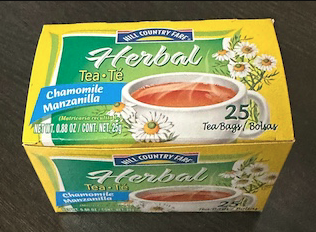 té de manzanilla en amazon